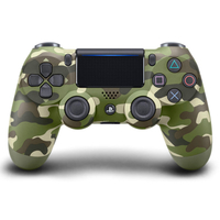 Sony DualShock 4 Gamepad PlayStation 4 Grün (Camouflage, Grün)