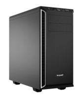 be quiet! Pure Base 600 Midi-Tower Schwarz, Silber (Schwarz, Silber)
