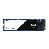Western Digital Black PCIe SSD PCI Express 3.0 (Schwarz)