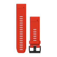 Garmin QuickFit 26 Band Rot Silikon (Rot)
