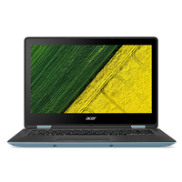 Acer Spin SP113-31-C17E 1.1GHz N3350 13.3Zoll 1920 x 1080Pixel Touchscreen Schwarz, Türkis (Schwarz, Türkis)