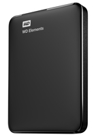 Western Digital WD Elements Portable Externe Festplatte 2000 GB Schwarz