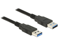 DeLOCK 85064 USB Kabel 5 m USB 3.2 Gen 1 (3.1 Gen 1) USB A Schwarz (Schwarz)