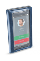 Cellular Line Touch Wallet 5.2Zoll Mobile phone wallet Blau (Blau, Transparent)