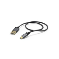 Hama 1.5m, USB2.0-A/USB2.0 Micro-B USB Kabel 1,5 m USB A Micro-USB B Anthrazit (Anthrazit)