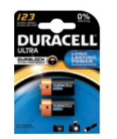 Duracell Ultra 123 BG2 Einwegbatterie CR123A Lithium (Schwarz, Orange)