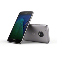 Motorola Moto G G5 Plus Single SIM 4G 32GB Grau Smartphone (Grau)