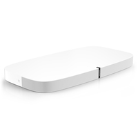 Sonos PLAYBASE Eingebauter Ethernet-Anschluss WLAN Weiß Digitaler Audio-Streamer (Weiß)