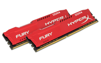 HyperX FURY Memory Red 16GB DDR4 2133MHz Kit 16GB DDR4 2133MHz Speichermodul (Rot)