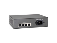 LevelOne FEP-0511W90 Netzwerk-Switch Fast Ethernet (10/100) Power over Ethernet (PoE) Grau (Grau)
