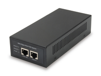LevelOne POI-5001 PoE-Adapter Gigabit Ethernet (Schwarz)