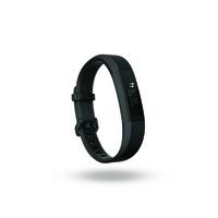 Fitbit Alta HR Wristband activity tracker OLED Kabellos Schwarz, Edelstahl (Schwarz, Edelstahl)