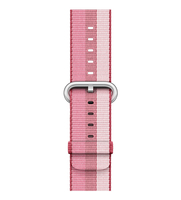 Apple 42 mm Armband aus gewebtem Nylon, Beere (Pink, Violett)