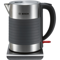 Bosch TWK7S05 Wasserkocher 1,7 l 2200 W Schwarz, Grau (Schwarz, Grau)