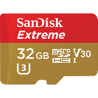 Sandisk Extreme 32GB MicroSDHC UHS-I Klasse 10 Speicherkarte