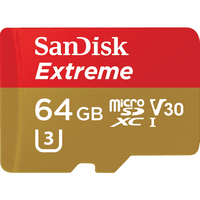 Sandisk Extreme 64GB MicroSDHC UHS-I Klasse 10 Speicherkarte
