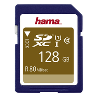 Hama SDXC 128GB UHS-I Klasse 10 (Blau)