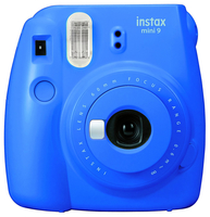 Fujifilm Instax Mini 9 62 x 46mm Blau Sofortbild-Kamera (Blau)
