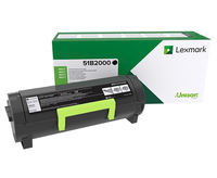 Lexmark 51B2000 Lasertoner Schwarz Lasertoner / Patrone