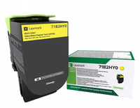 Lexmark 71B2HY0 Lasertoner 3500Seiten Gelb Lasertoner / Patrone