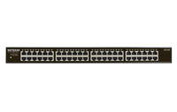 Netgear GS348 ungemanaged Gigabit Ethernet (10/100/1000) 1U Schwarz (Schwarz)