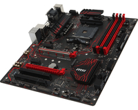 MSI B350 GAMING PLUS AMD B350 Socket AM4 ATX Motherboard