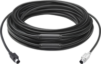 Logitech GROUP 15m Extender Cable PS/2-Kabel 6-p Mini-DIN Schwarz