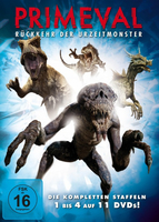 WVG Primeval - Rückkehr der Urzeitmonster: - Boxset Staffel 1-4 DVD Deutsch, Englisch