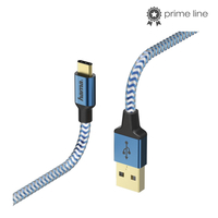 Hama 00178295 USB Kabel 1,5 m USB 2.0 USB A USB C Schwarz, Blau (Schwarz, Blau)