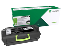Lexmark 53B2X00 Lasertoner 45000Seiten Schwarz Lasertoner / Patrone