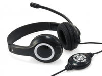 Conceptronic CCHATSTARU2B Kopfhörer & Headset Verkabelt Kopfband Calls/Music USB Typ-A Schwarz, Rot (Schwarz, Rot)