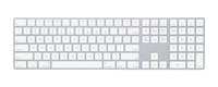 Apple MQ052Z/A Bluetooth QWERTY Englisch Weiß Tastatur (Weiß)