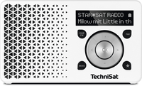 TechniSat DigitRadio 1 Tragbar Digital Silber, Weiß