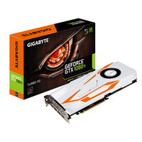 Gigabyte GeForce GTX 1080 Ti Turbo 11G GeForce GTX 1080 Ti 11GB GDDR5X (Orange, Weiß)