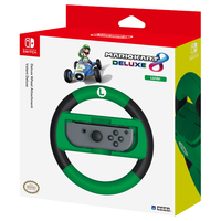 Hori Mario Kart 8 Deluxe Racing Wheel Luigi, Nintendo Switch Rennrad (Grün)