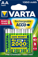 Varta Ready2Use HR06 1350 mAh Wiederaufladbarer Akku Nickel-Metallhydrid (NiMH) (Grün)