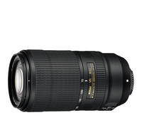 Nikon AF-P NIKKOR 70-300mm f/4.5-5.6E ED VR SLR Tele-Zoom-Objektiv Schwarz (Schwarz)