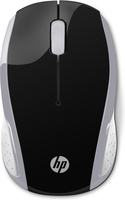 HP Wireless-Maus 200 (Schwarz, Silber)