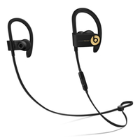 Apple Powerbeats3 Ohrbügel, im Ohr Binaural Kabellos Schwarz Mobiles Headset (Schwarz, Gold)
