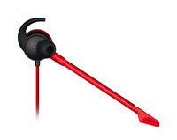 MSI Immerse GH10 Binaural im Ohr Schwarz, Rot Headset (Schwarz, Rot)