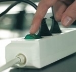 Brennenstuhl Eco-Line + Switch & 1,5 mm² Ø Cable (Grau)