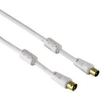 Hama Antenna Cable, 5 m (Weiß)
