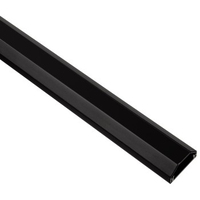 Hama Aluminium Cable Duct, black (Schwarz)