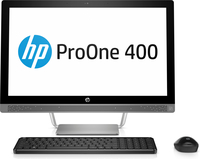 HP ProOne 440 G3 All-in-One-PC mit 23,8 Zoll Diagonale, ohne Touch-Funktion (Schwarz, Silber)
