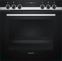 Siemens HE517ABS0 Elektrischer Ofen 71l A Schwarz, Edelstahl Backofen (Schwarz, Edelstahl)