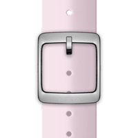 Nokia 4381657 Watch strap Silikon, Edelstahl Pink Uhrenarmband (Pink)