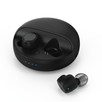 Hama Disc Kopfhörer Kabellos im Ohr Anrufe/Musik Bluetooth Schwarz (Schwarz)