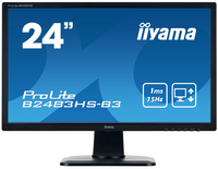 iiyama ProLite B2483HS-B3 24Zoll Full HD TN Matt Schwarz Flach Computerbildschirm LED display (Schwarz)