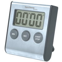 Technoline KT 200 Küchen-Timer Digitaler Küchentimer Grau (Grau)