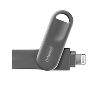 Intenso iMobile Line Pro USB-Stick 32 GB USB Type-A / Lightning 3.2 Gen 1 (3.1 Gen 1) Anthrazit (Anthrazit)